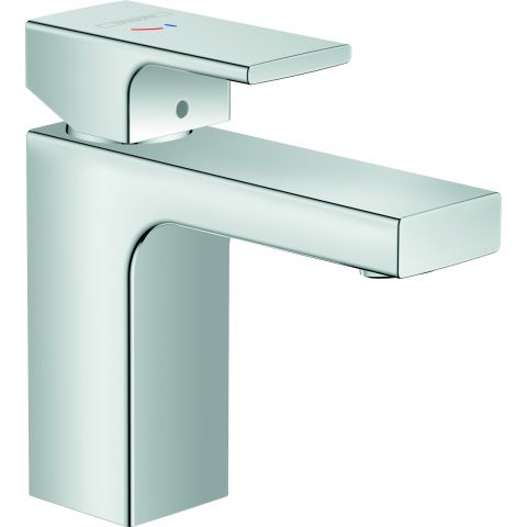 Mitigeur lavabo HANSGROHE Vernis Shape 100 CoolStart Chromé avec tirette et vidage synthétique