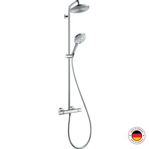 Colonne de douche thermostatique HANSGROHE Raidance S EcoSmart, chromé