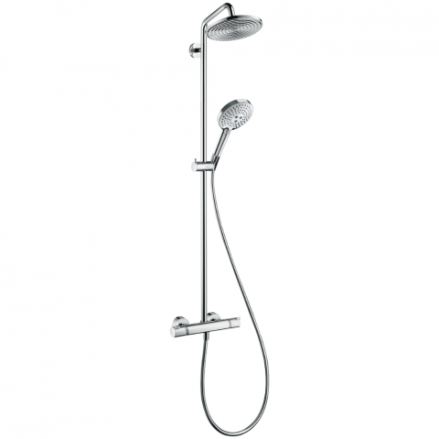 Colonne de douche thermostatique HANSGROHE Raindance S 240 chromé