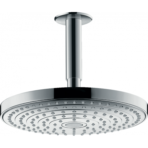 HANSGROHE Douche de tête Raindance Select S 240 2 jets EcoSmart 9 l min avec raccord au plafond chromé