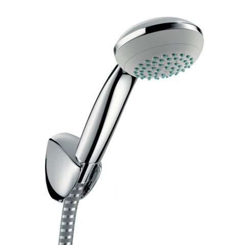 Pommeau de douche HANSGROHE Crometta 85 Mono support et flexible 160 cm chromé