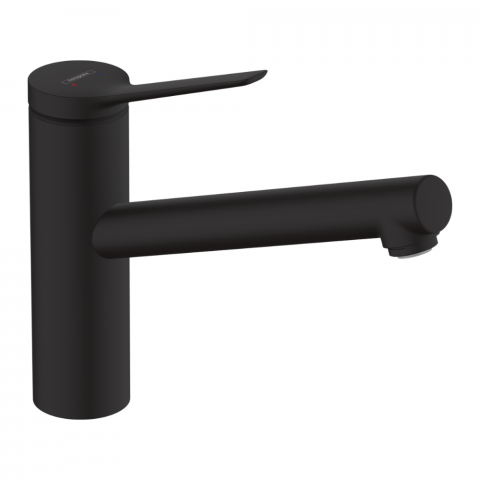 Robinet de cuisine HANSGROHE Zesis M33 150 noir mat