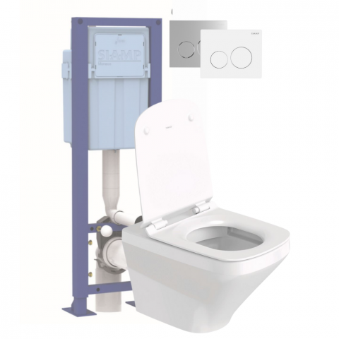 Pack WC suspendu sans bride DURAVIT Durastyle