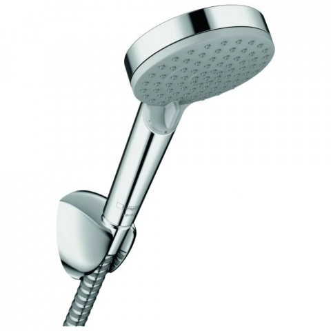 Pommeau de douche HANSGROHE Vernis Blend 100 support et flexible 160 cm chromé