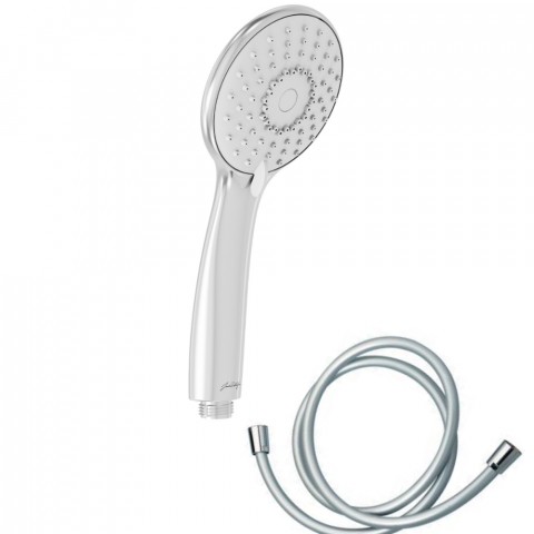 Pommeau de douche JACOB DELAFON Juliette chrome + flexible