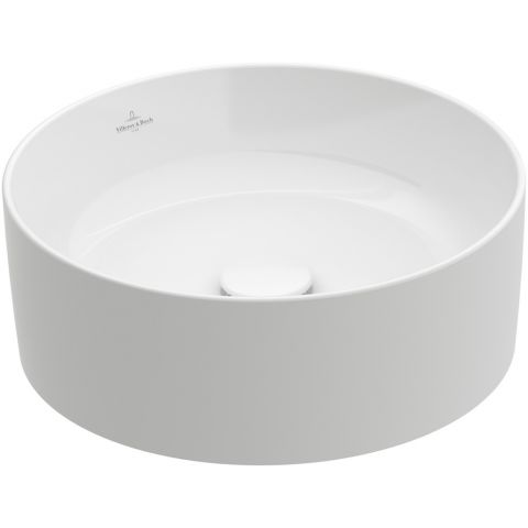 Vasque a poser ronde VILLEROY ET BOCH Collaro Stone White CeramicPlus