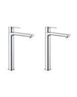 Lot de 2 mitigeurs lavabo GROHE Lineare XL