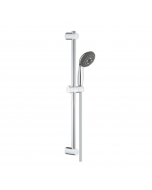 Pommeau de douche GROHE Quickfix Vitalio Start 100 3 jets avec barre et flexible
