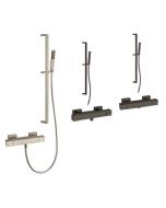 Robinet douche thermostatique + ensemble douche Paini Dax Square