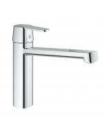 Robinet de cuisine GROHE Quickfix Get chromé avec ou sans accessoire nettoyant