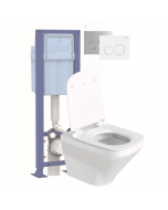 Pack WC suspendu sans bride DURAVIT Durastyle