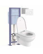 Pack WC suspendu sans bride DURAVIT Duravit No.1