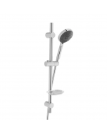 Pommeau de douche VITRA Master Slot 3 jets avec barre, porte savon et flexible