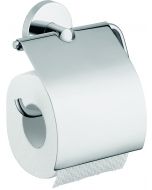 Porte-papier avec couvercle WC HANSGROHE Logis Chromé