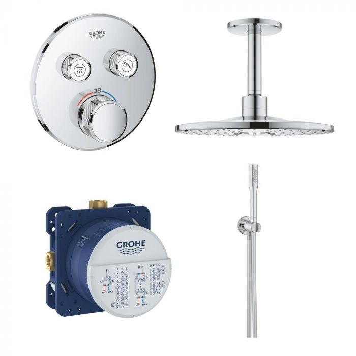 Robinet thermostatique encastrable Grohe Grohtherm