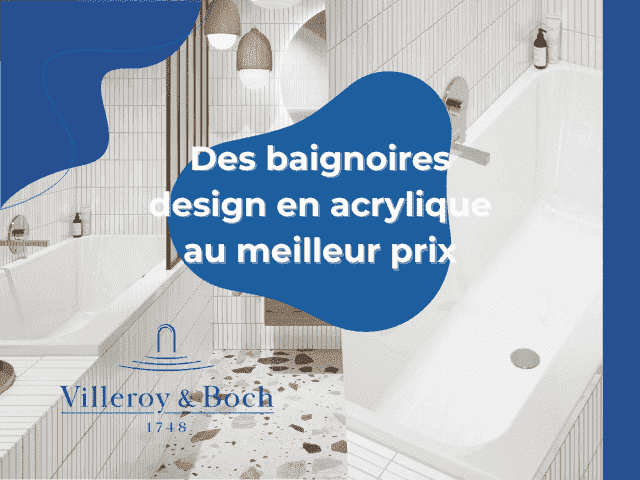 Bannière Homepage - Villeroy & Boch - Baignoires